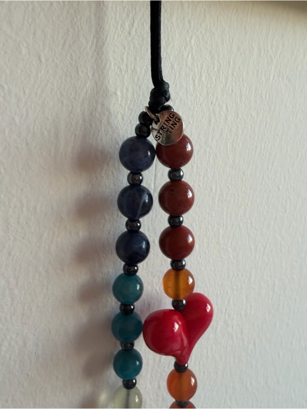 String Ting Natural Stone Phone Wristlet Chain - Picture 3 of 7